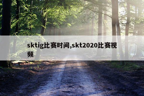 sktig比赛时间,skt2020比赛视频