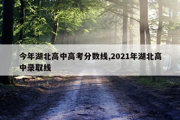 今年湖北高中高考分数线,2021年湖北高中录取线