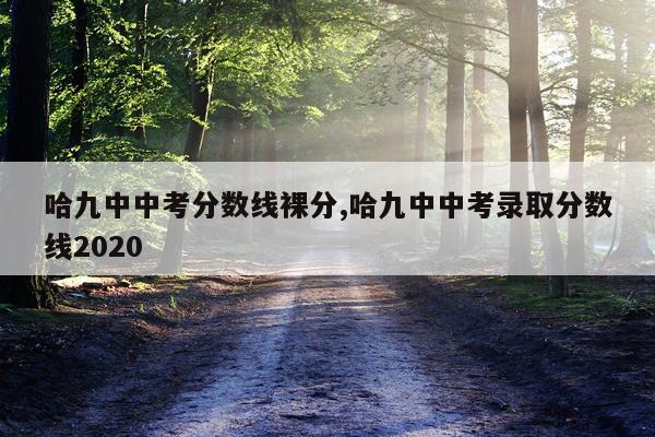哈九中中考分数线裸分,哈九中中考录取分数线2020