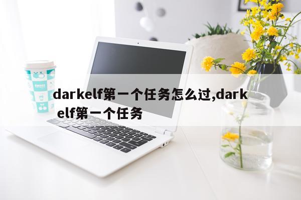 darkelf第一个任务怎么过,dark elf第一个任务