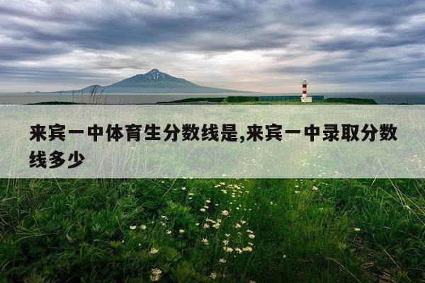 来宾一中体育生分数线是,来宾一中录取分数线多少