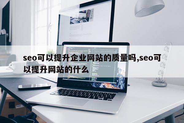 seo可以提升企业网站的质量吗,seo可以提升网站的什么