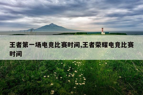 王者第一场电竞比赛时间,王者荣耀电竞比赛时间