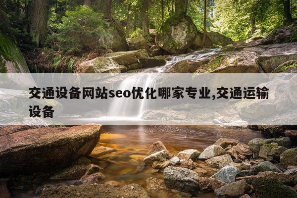 交通设备网站seo优化哪家专业,交通运输设备