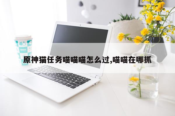原神猫任务喵喵喵怎么过,喵喵在哪抓