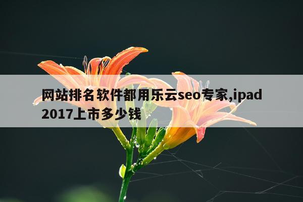 网站排名软件都用乐云seo专家,ipad2017上市多少钱