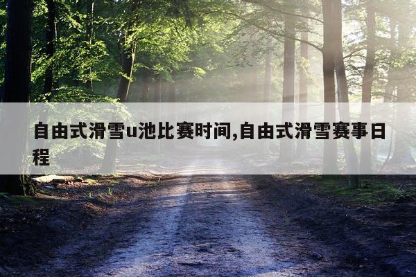 自由式滑雪u池比赛时间,自由式滑雪赛事日程