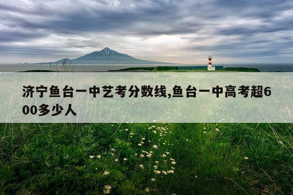 济宁鱼台一中艺考分数线,鱼台一中高考超600多少人