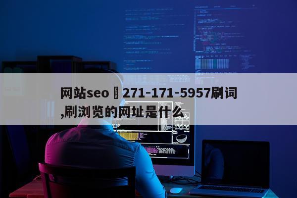 网站seo窛271-171-5957刷词,刷浏览的网址是什么
