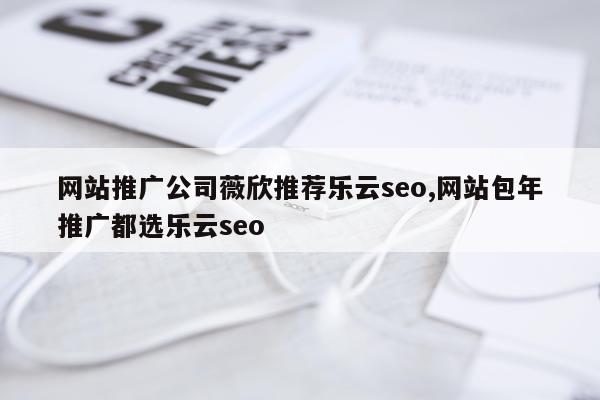 网站推广公司薇欣推荐乐云seo,网站包年推广都选乐云seo