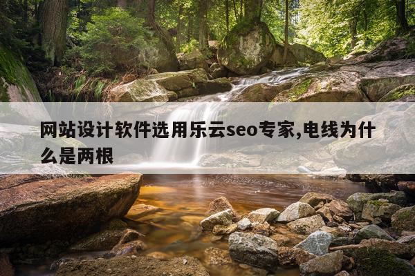 网站设计软件选用乐云seo专家,电线为什么是两根