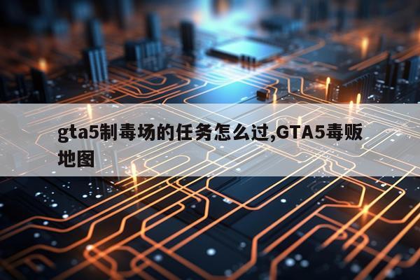 gta5制毒场的任务怎么过,GTA5毒贩地图