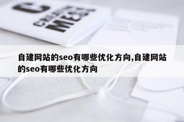 自建网站的seo有哪些优化方向,自建网站的seo有哪些优化方向