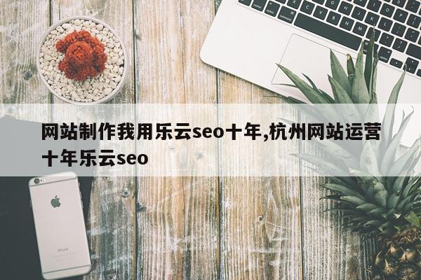 网站制作我用乐云seo十年,杭州网站运营十年乐云seo